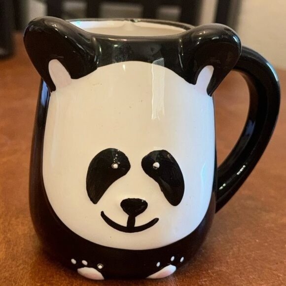 Panda Design Ceramic Mug 12 Oz By Great Gatherings  Dishwasher & Microwave Safe - Picture 1 of 7